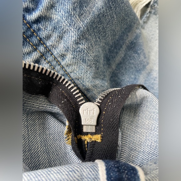 Fear of god 34W indigo blue selvedge denim jeans 4th collection 2015 2nd batch - Picture 9 of 15